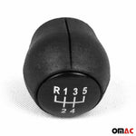 Schaltknauf Schaltknopf für Opel Vectra B 1995-2002 5-Gang Kunstleder Schwarz