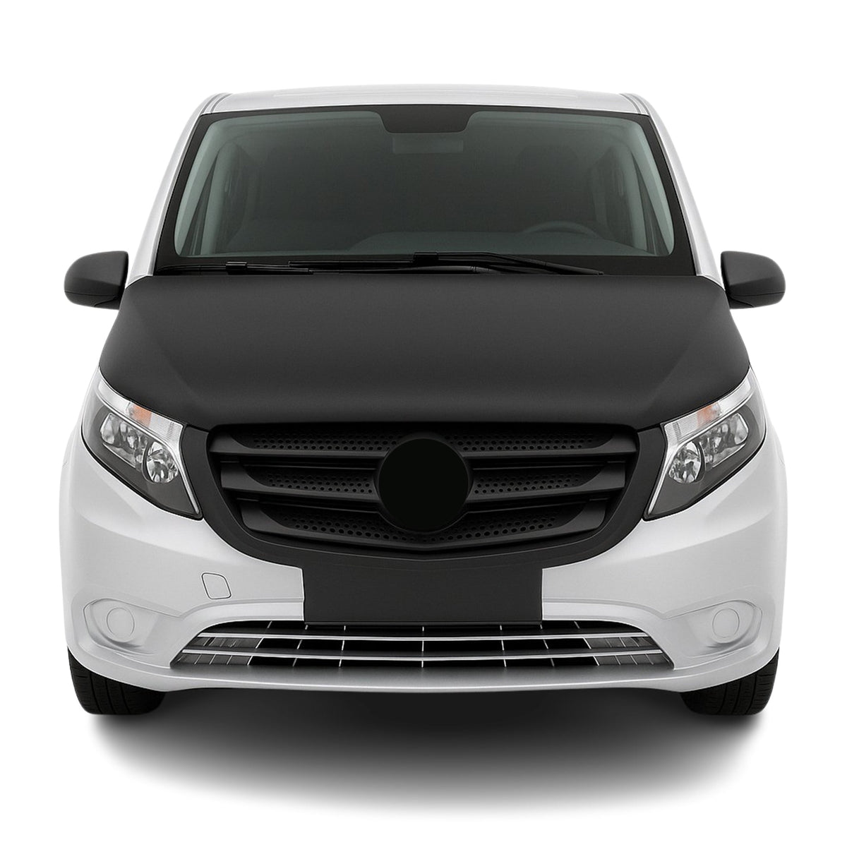 Haubenbra Bonnet Bra Steinschlagschutz für Mercedes Vito W447 2014-2026 Schwarz