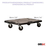 Rollbrett Transportroller Möbelroller Transporter 543 kg Möbelbeweger Trittbret