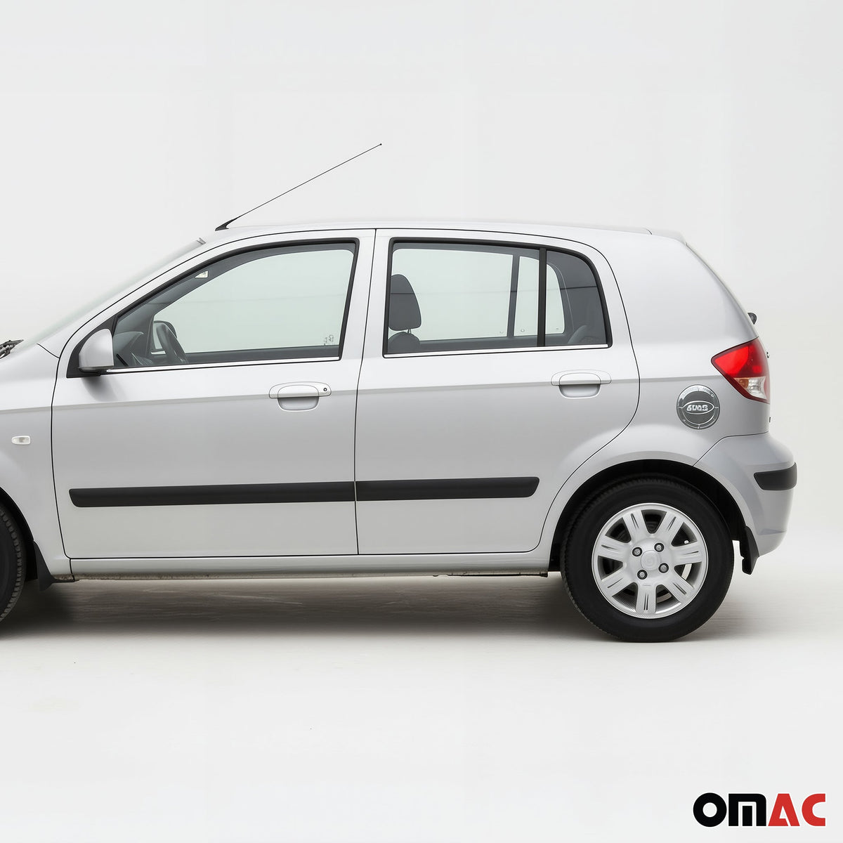 Tankdeckel Blenden Tankverschluss für Hyundai Getz 2002-2011 Edelstahl Chrom