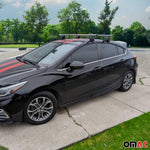 Menabo Dachträger für Toyota Prius mk4 2015-2018 Pre-FL 50kg Alu Silber 2x