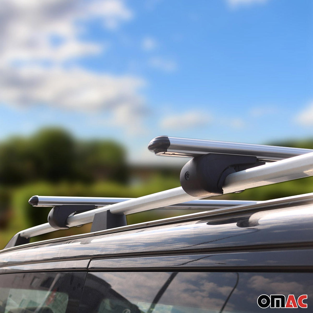 Dachträger Grundtäger für Lexus RX 300 400 2003-2009 75kg Aluminium Silber 2 tlg
