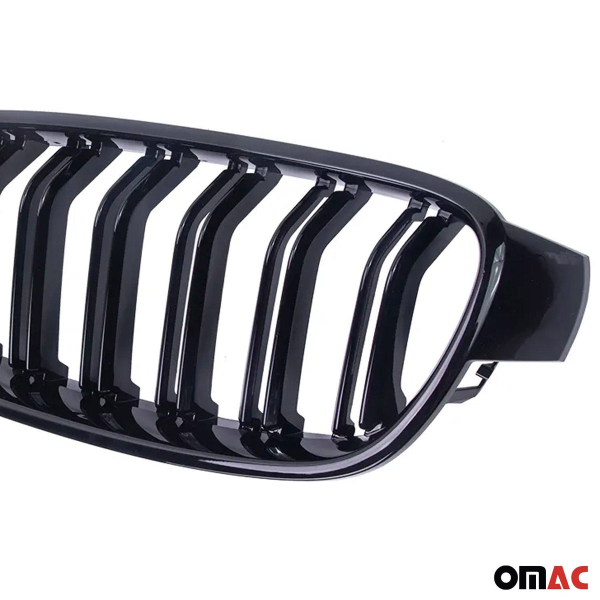 Nieren Grill Kühlergrill für BMW 4er F32 F33 F36 2013-2017 M-Tech Schwarz Glanz