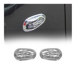 Blinkerrahmen Signalblende Seitenblinker für Chevrolet Kalos 2003-2008 Chrom 2x