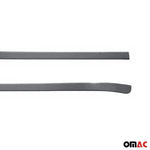 Kofferraumleiste Heckleiste für VW Caravelle T5 2003-2015 Edelstahl Dunkel 2tlg