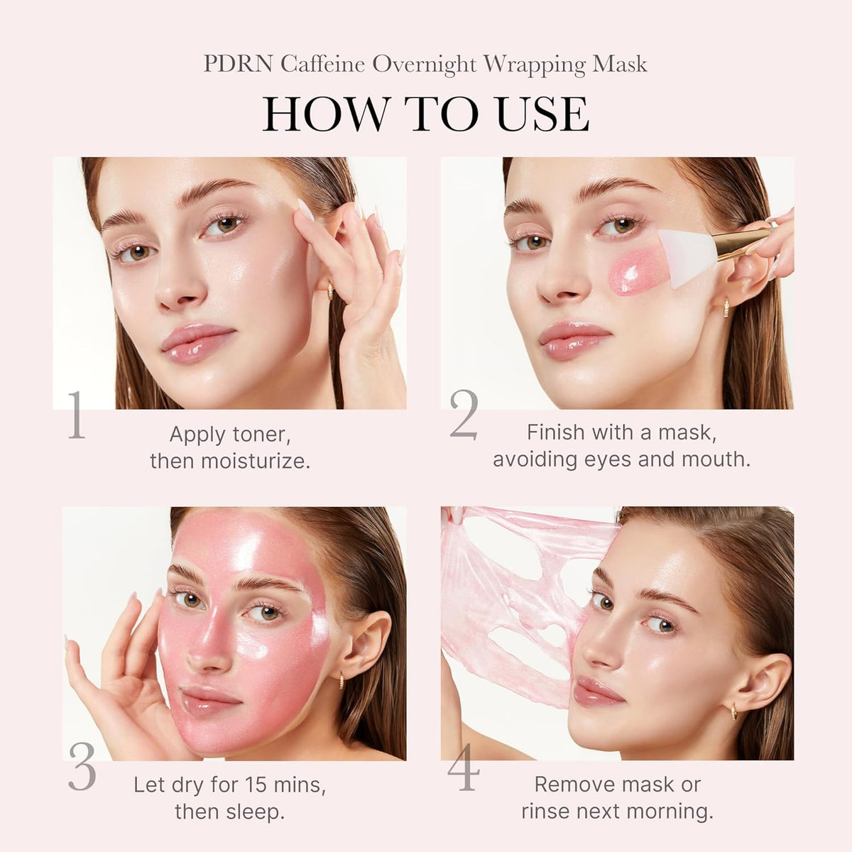 Medicube PDRN Pink Caffeine Night Wrapping Mask 75 ml