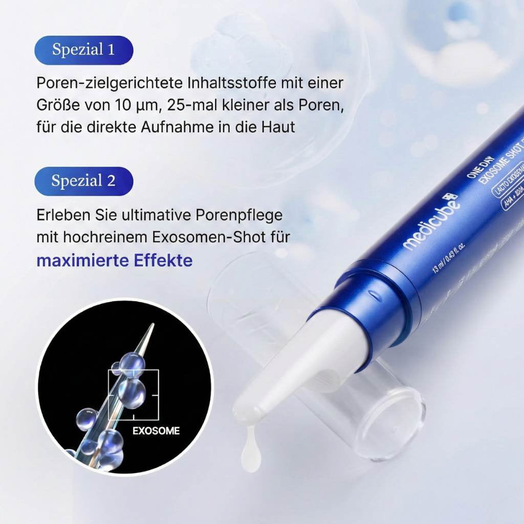 Medicube Zero One Day Exosome Shot Pore Ampoule 25000 13ml