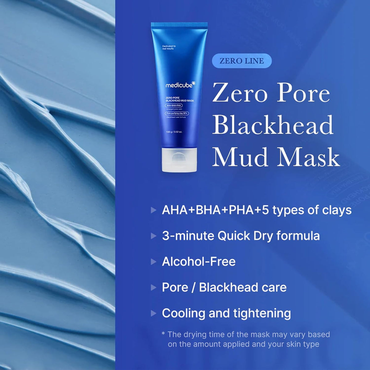 Medicube Zero Pore Blackhead Mud Mask 100g Gesichtsmaske Namma Markt