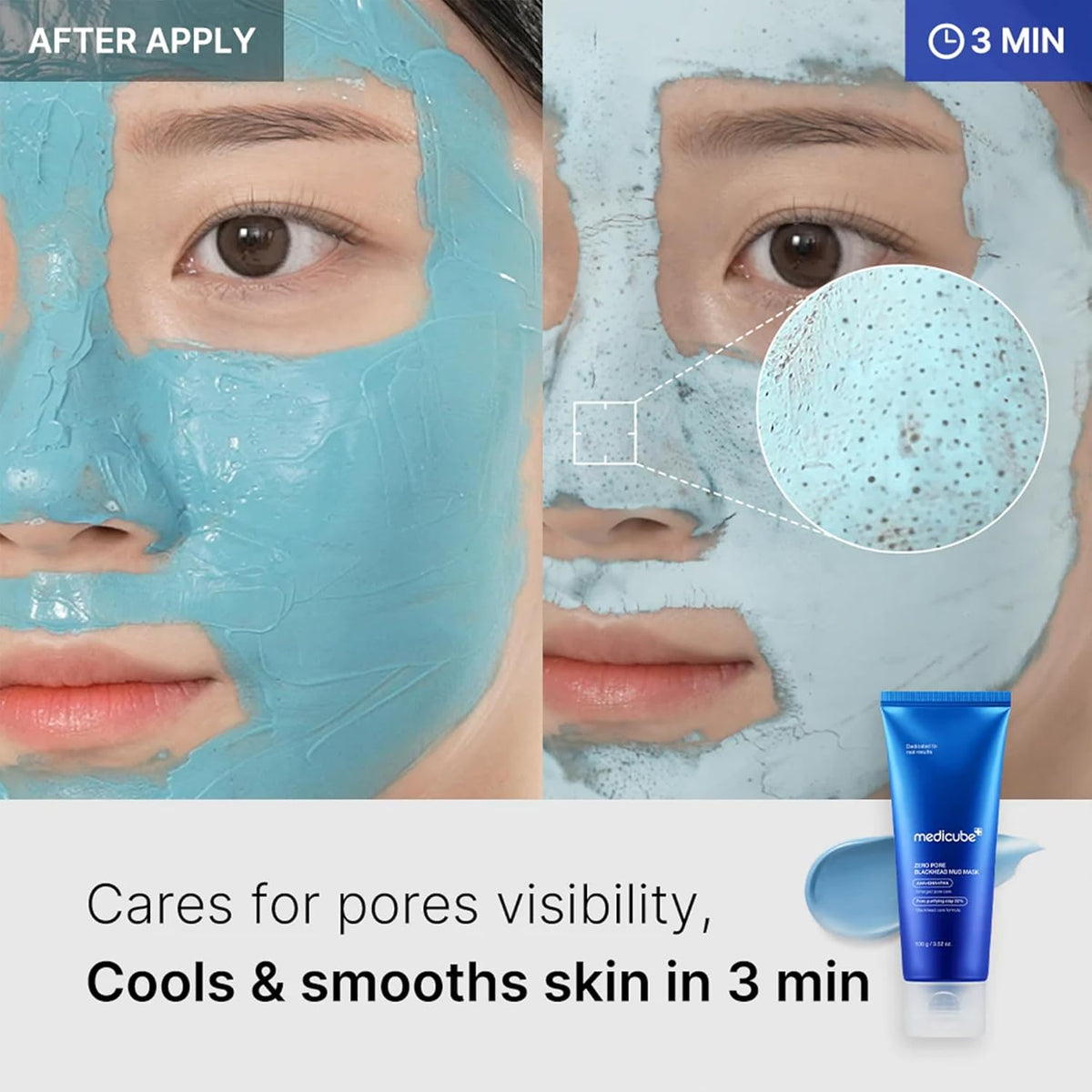 Medicube Zero Pore Blackhead Mud Mask 100g Gesichtsmaske Namma Markt