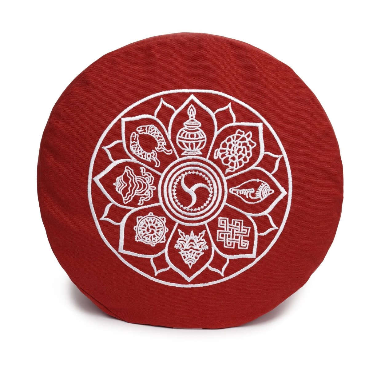 Meditationskissen Glückssitz® 8 Glückverheißende Symbole Namma Markt