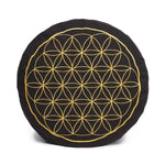 Meditationskissen Glückssitz® Blume des Lebens