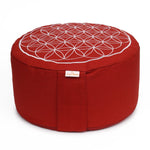 Meditationskissen Glückssitz® Blume des Lebens