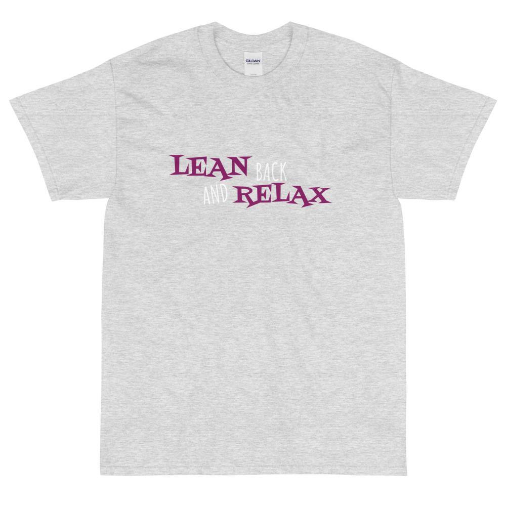 Lean Back Graphic T-Shirt Design 2