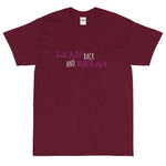 Lean Back Graphic T-Shirt Design 2