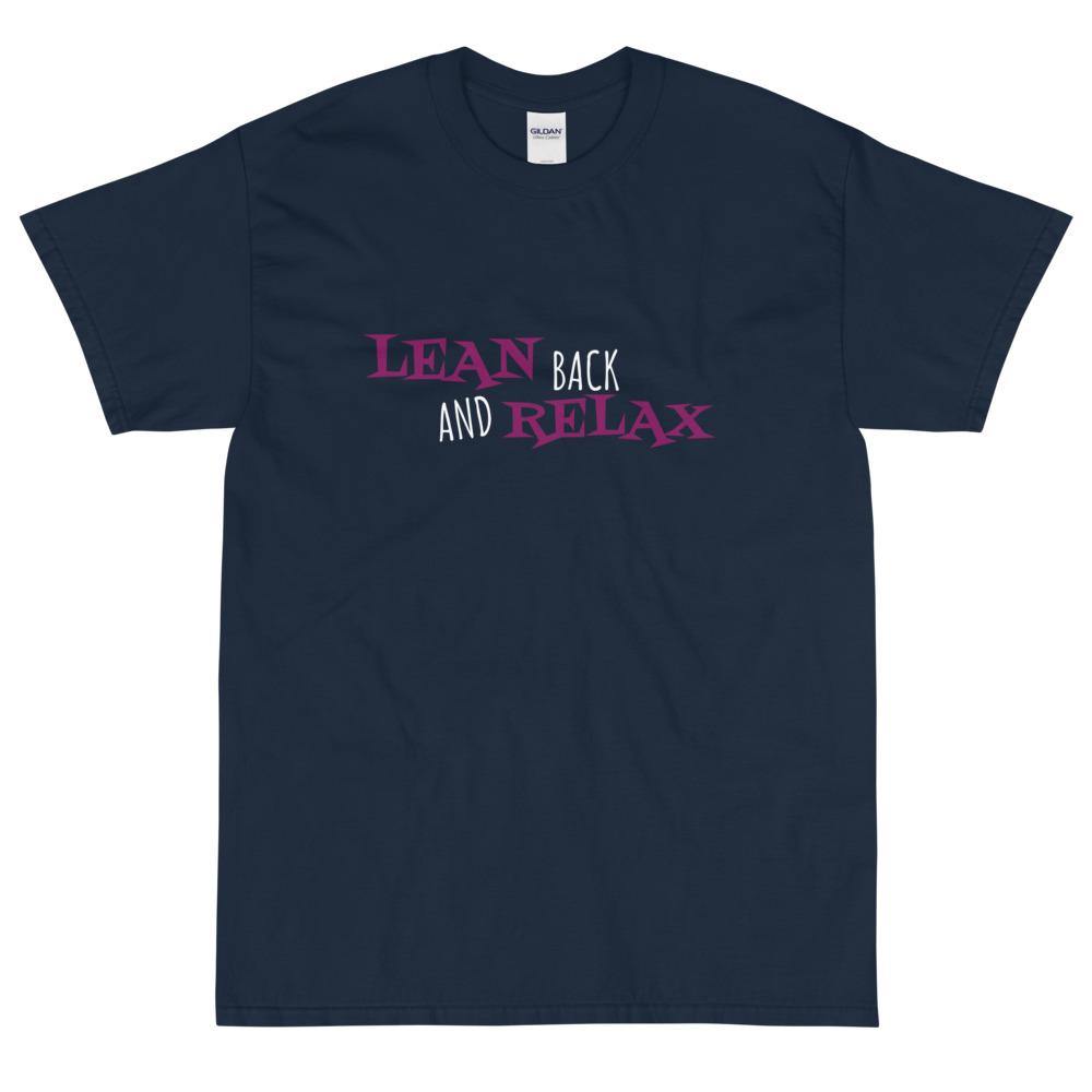 Lean Back Graphic T-Shirt Design 2