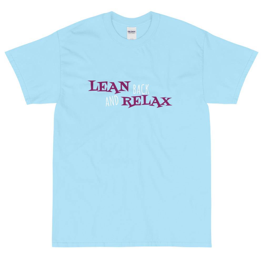Lean Back Graphic T-Shirt Design 2