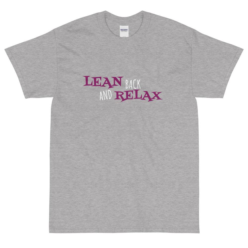 Lean Back Graphic T-Shirt Design 2