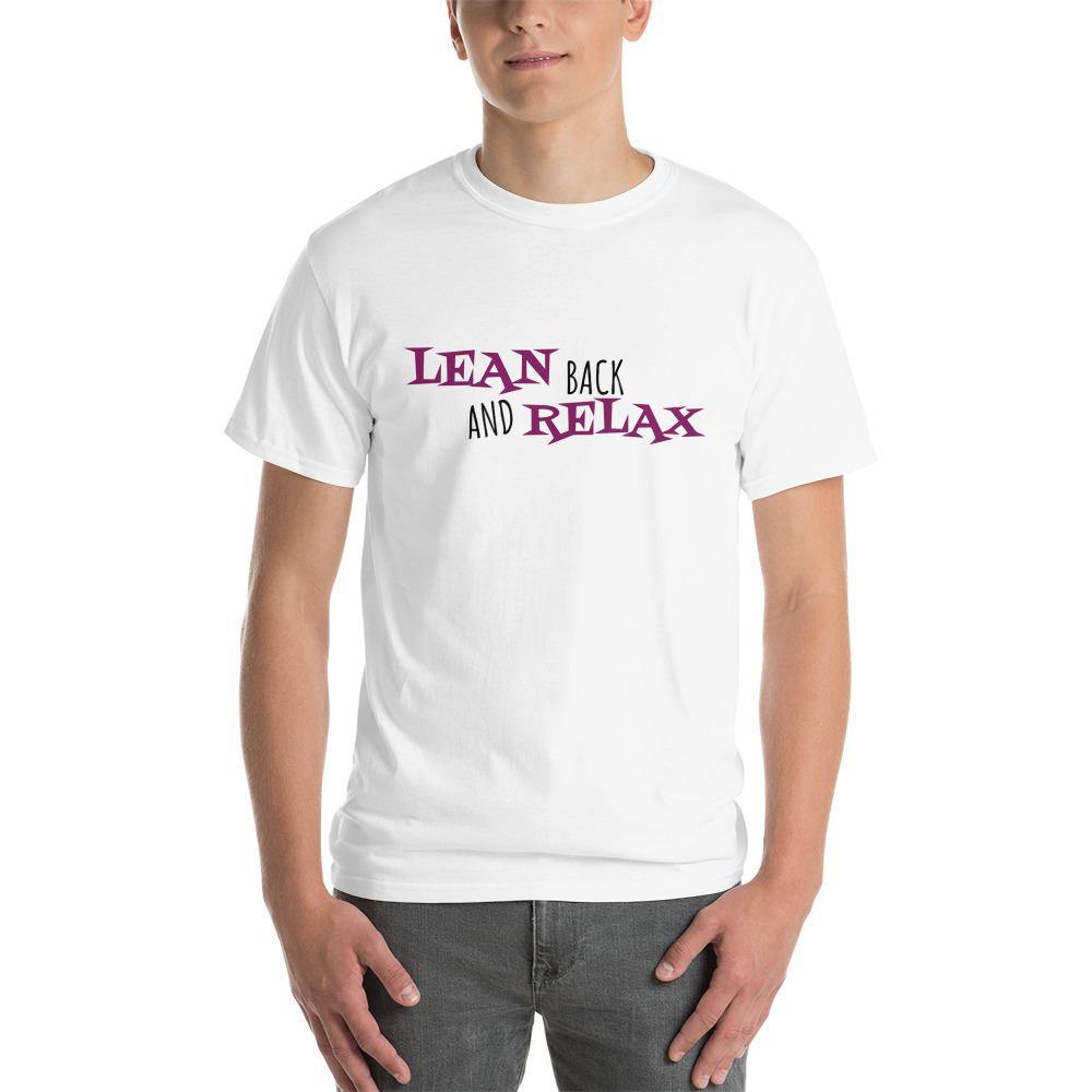 Lean Back Graphic T-Shirt Design 2