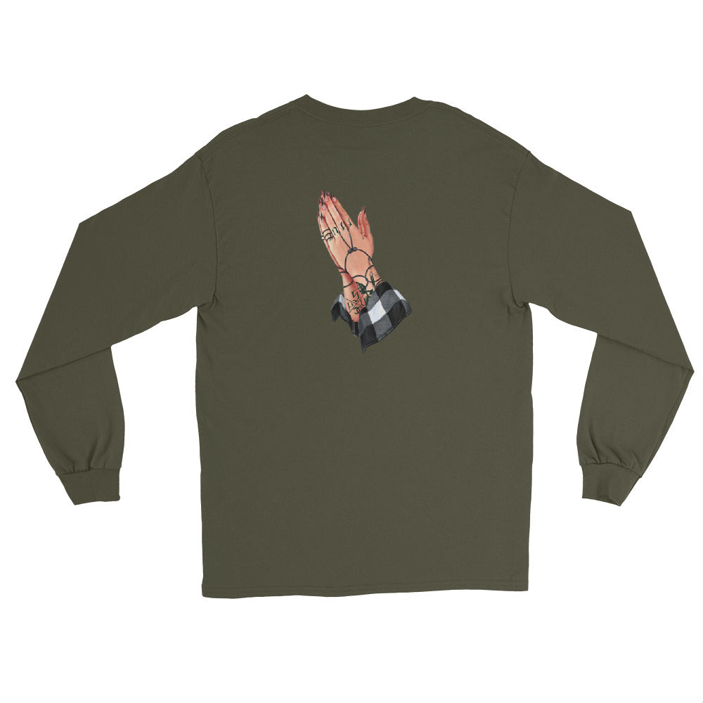Pray Graphic Longsleeve Design 2