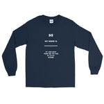Name Graphic Longsleeve