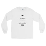 Name Graphic Longsleeve