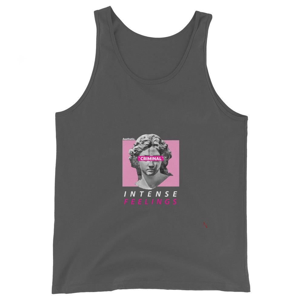 Criminal Antique Graphic Tank Top Design 2