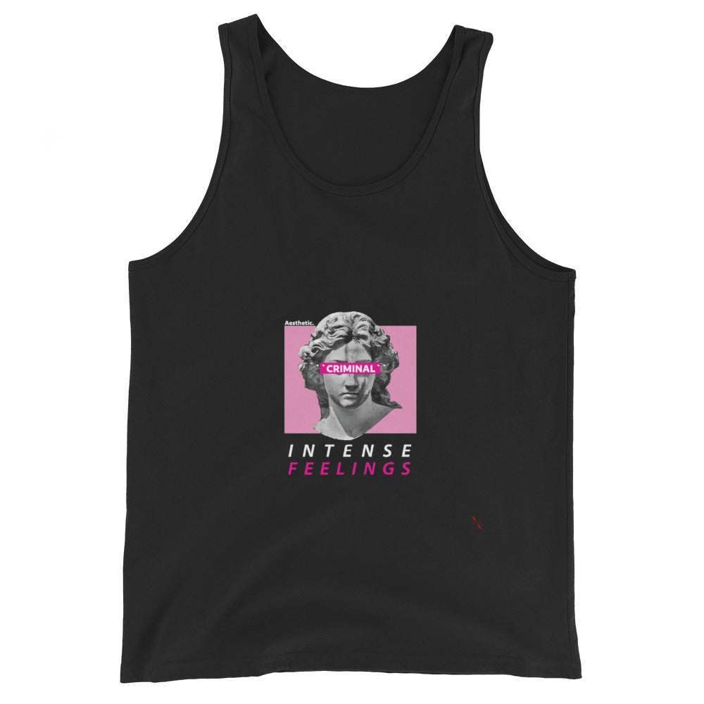Criminal Antique Graphic Tank Top Design 2