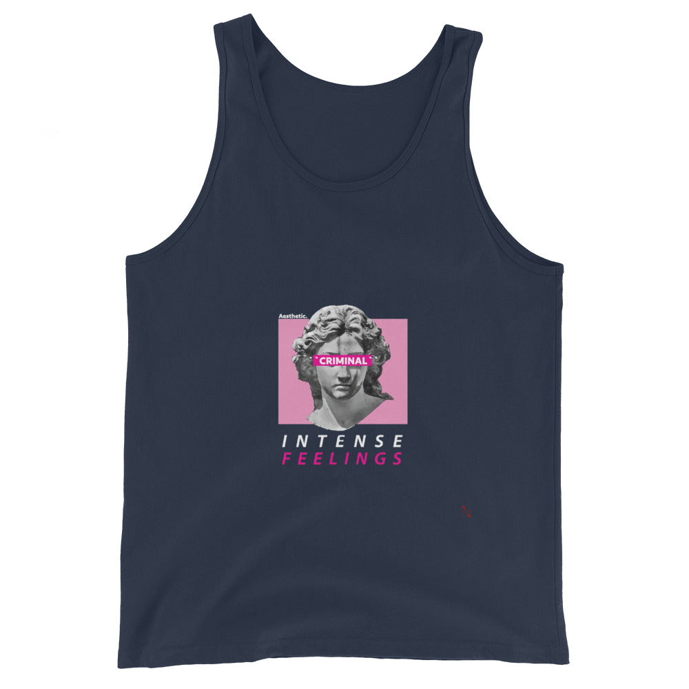 Criminal Antique Graphic Tank Top Design 2