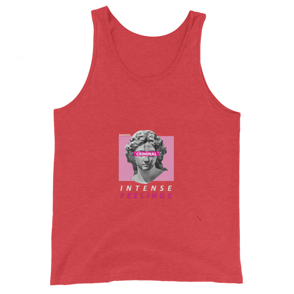 Criminal Antique Graphic Tank Top Design 2