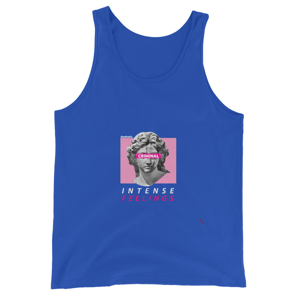 Criminal Antique Graphic Tank Top Design 2