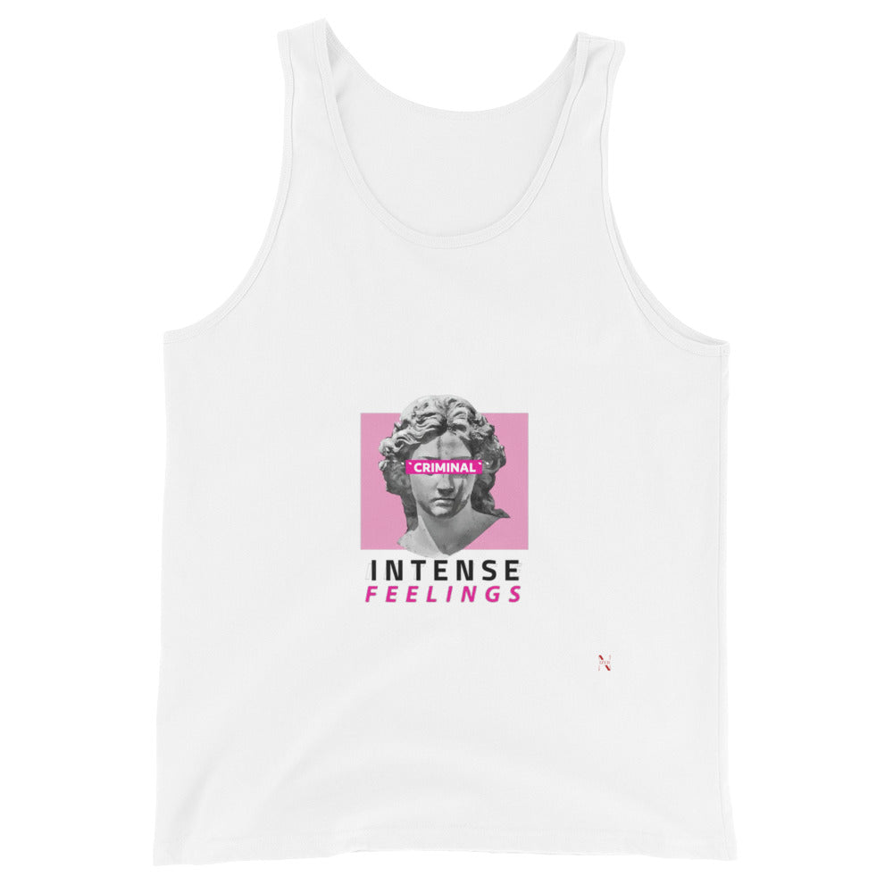 Criminal Antique Graphic Tank Top Design 2
