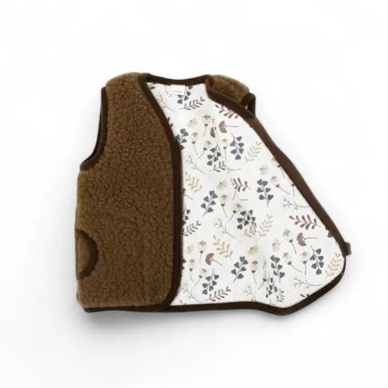 Kinderweste Merino Muster – atmungsaktiv & hautfreundlich