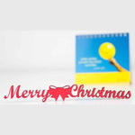 Merry Christmas + Motiv Deko Schriftzug