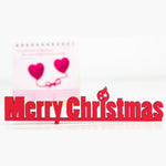 Merry Christmas Deko Schriftzug