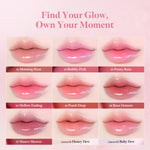 MILKTOUCH Dew Stain Sheer Lip Gloss 03 Peony Rain 4 g