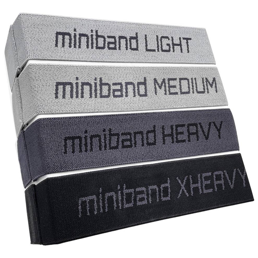 Miniband Set - 4 flexible mini Fitnessbands