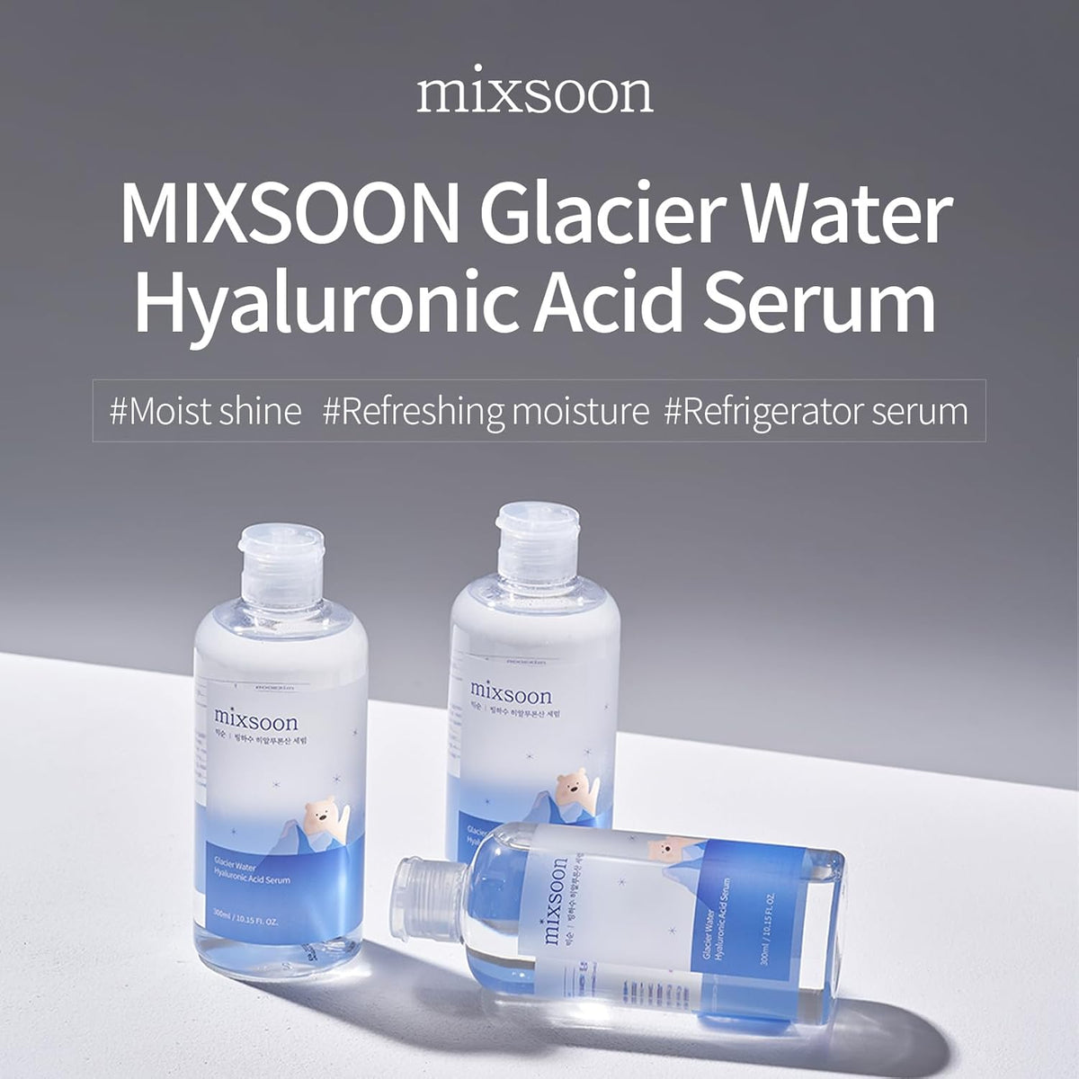 Mixsoon Glacier Water Hyaluronic Acid Serum 300 ml