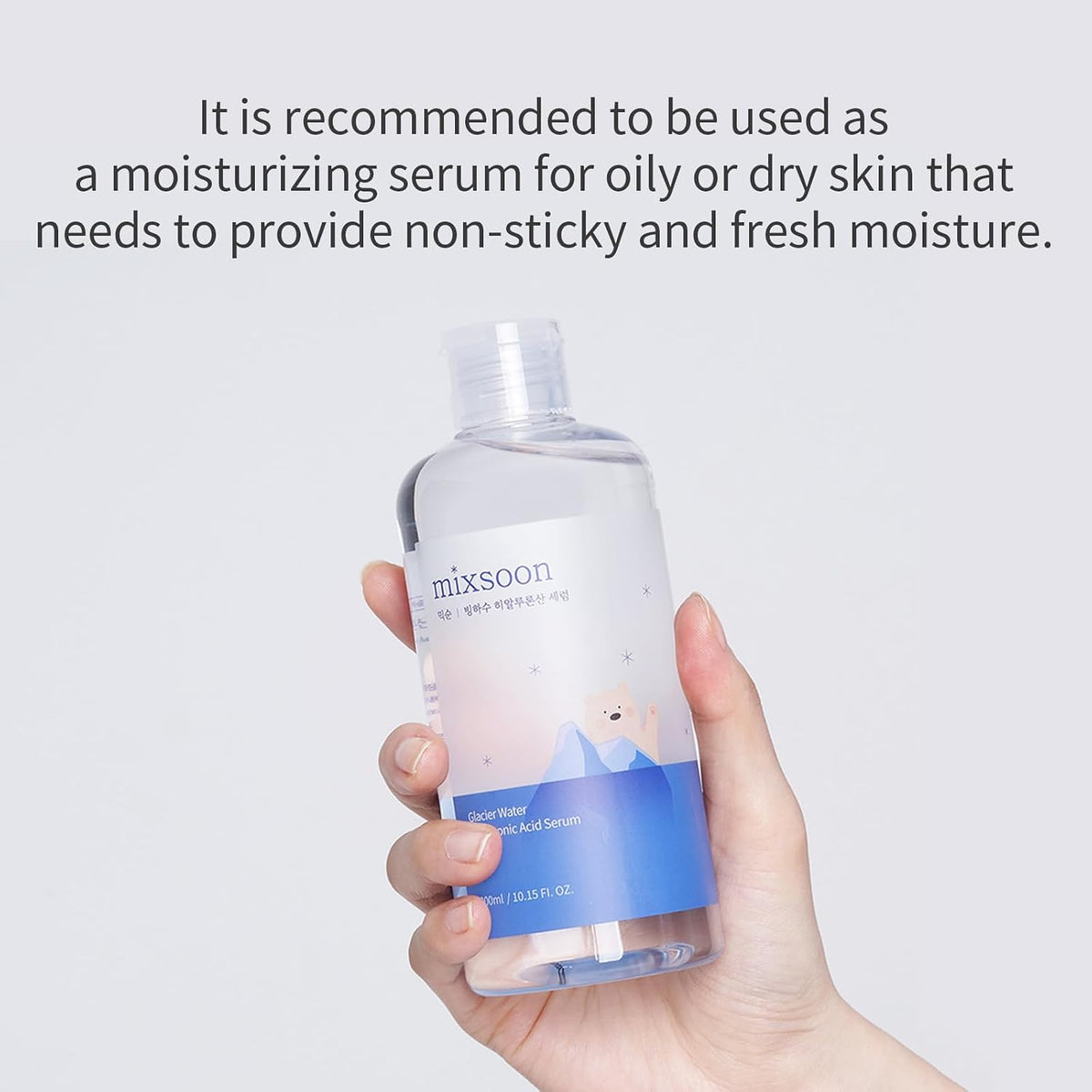 Mixsoon Glacier Water Hyaluronic Acid Serum 300 ml