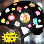 Fahrrad Aufkleber Woodland - Waldfreunde reflektierende Sticker