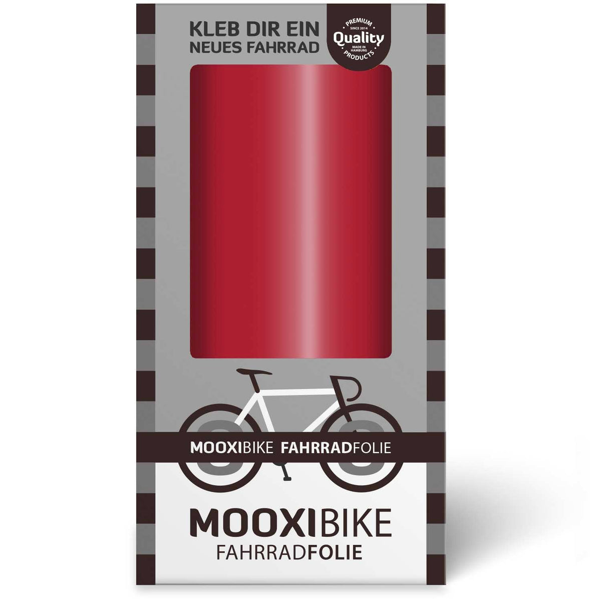 Glossy Chili Red - Chilirote Glanz Rahmenschutzfolie
