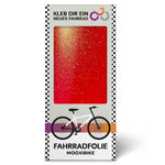 Glossy Galaxy Orange - Glitzer Glanz Rahmenschutzfolie