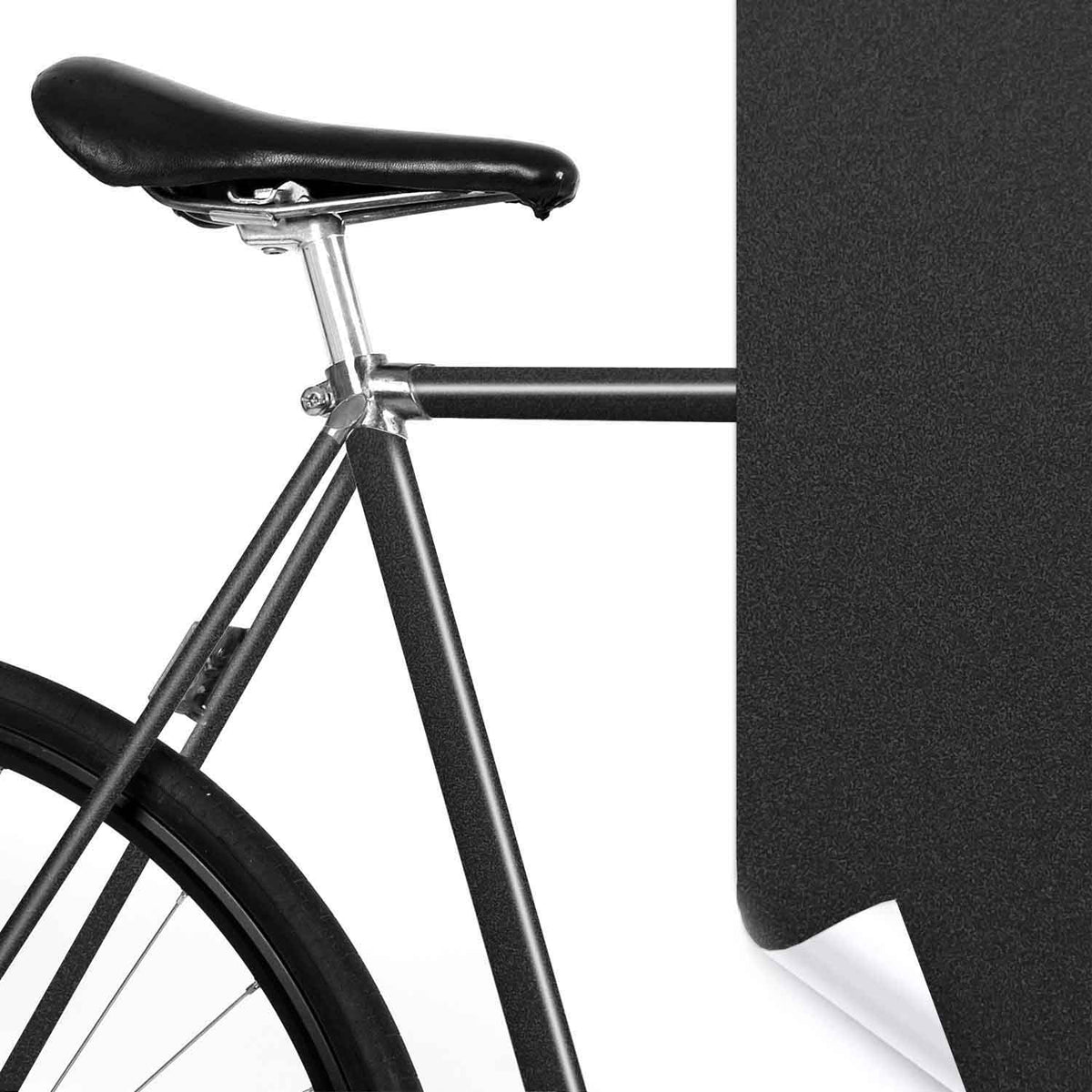 Glossy Charcoal Metallic - Dunkelgrau Glanz Rahmenschutzfolie