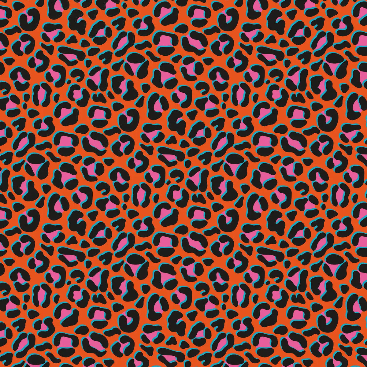 Muster Leopard - Animal Print Fahrradfolie