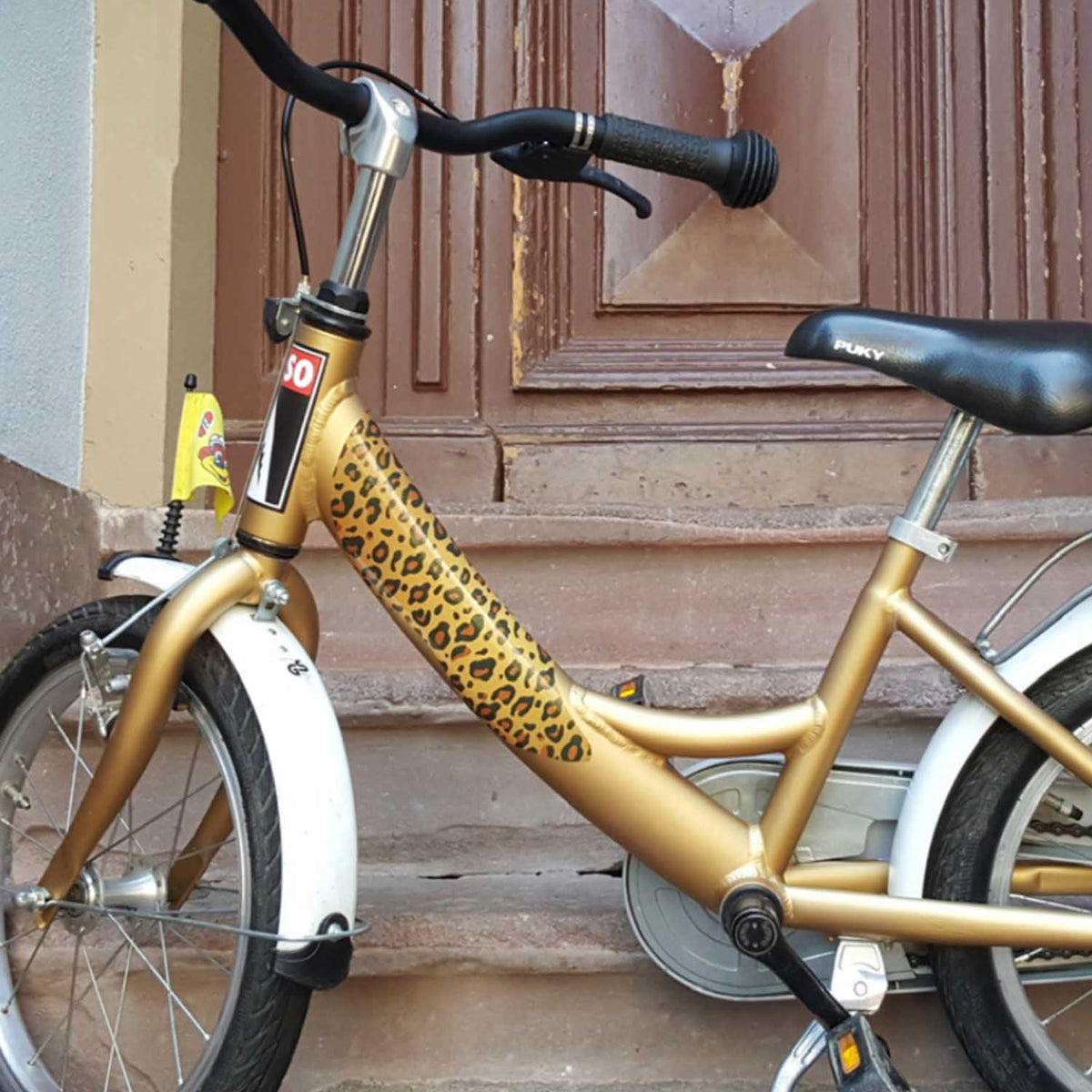 Panel reflektierender Aufkleber Leopard