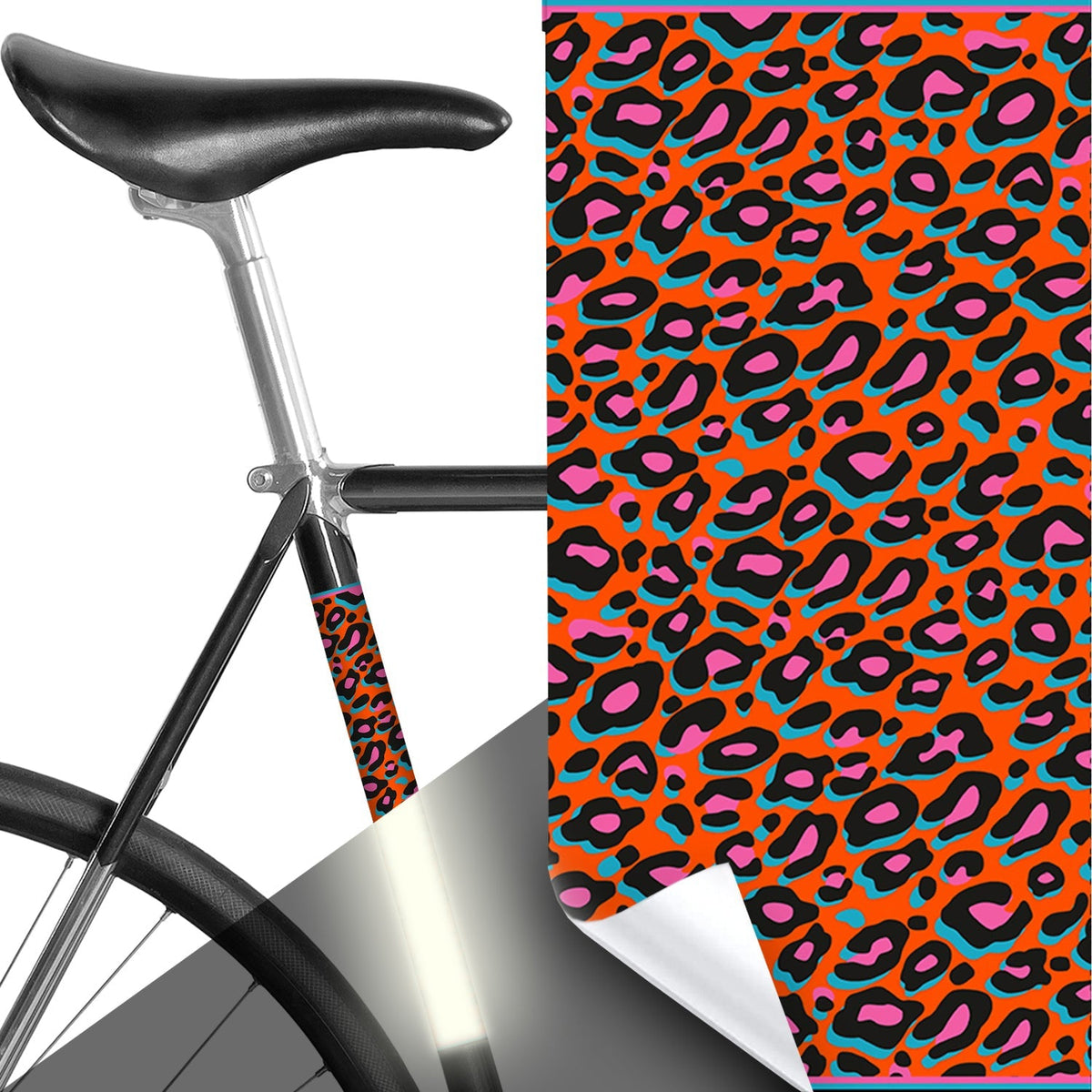 Panel reflektierender Aufkleber Leopard