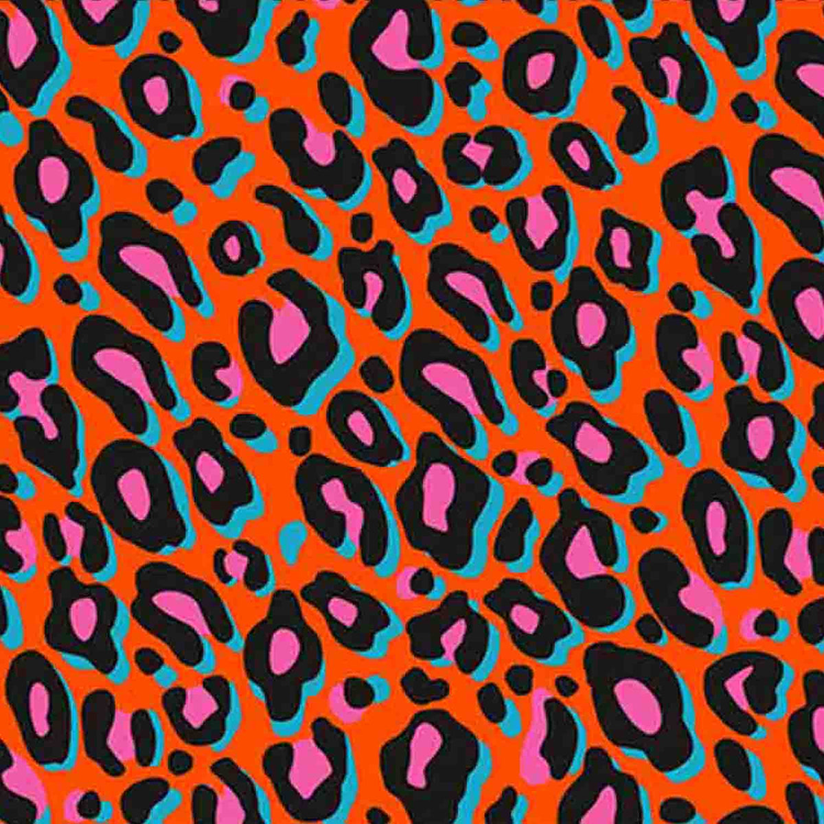 Panel reflektierender Aufkleber Leopard