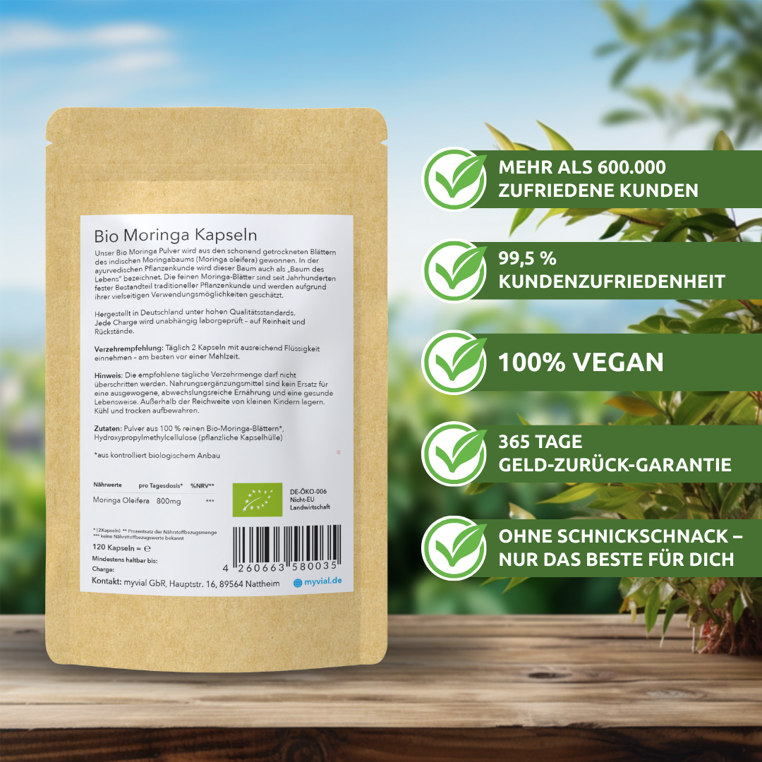 Bio Moringa Kapseln