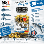 MST - Omega 3 Nordic Fish Oil 90 caps