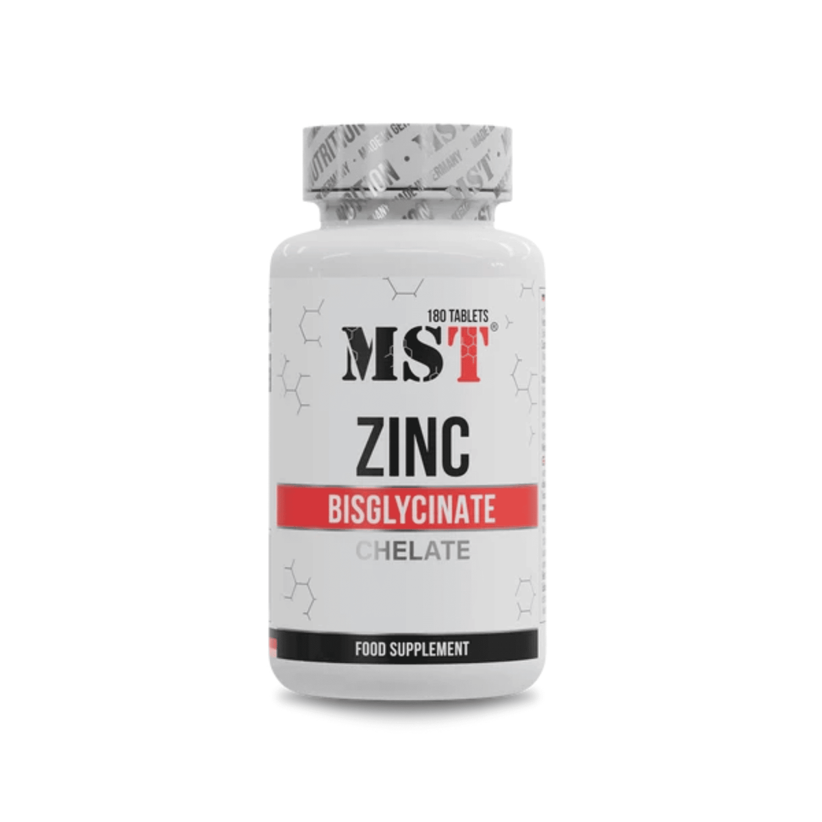 MST - Zinc Chelate Bisglycinate 180 Tabletten