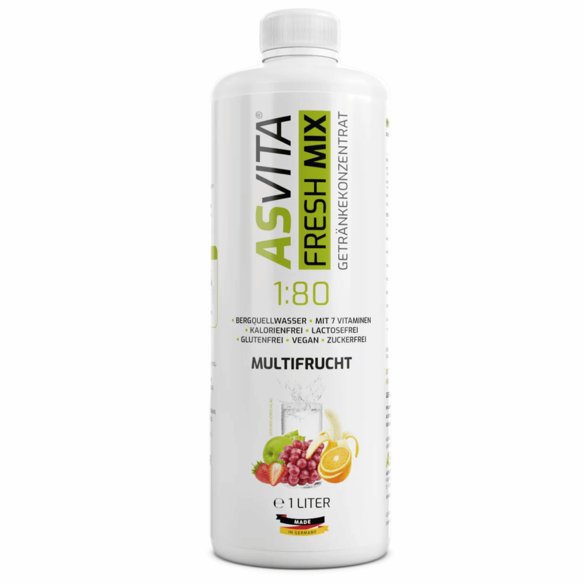 ASVita Fresh Mix Mineralgetränk 1/80 - 1L